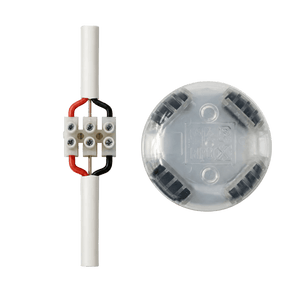 Ripbox Electrical Junction Box - Transparent & White