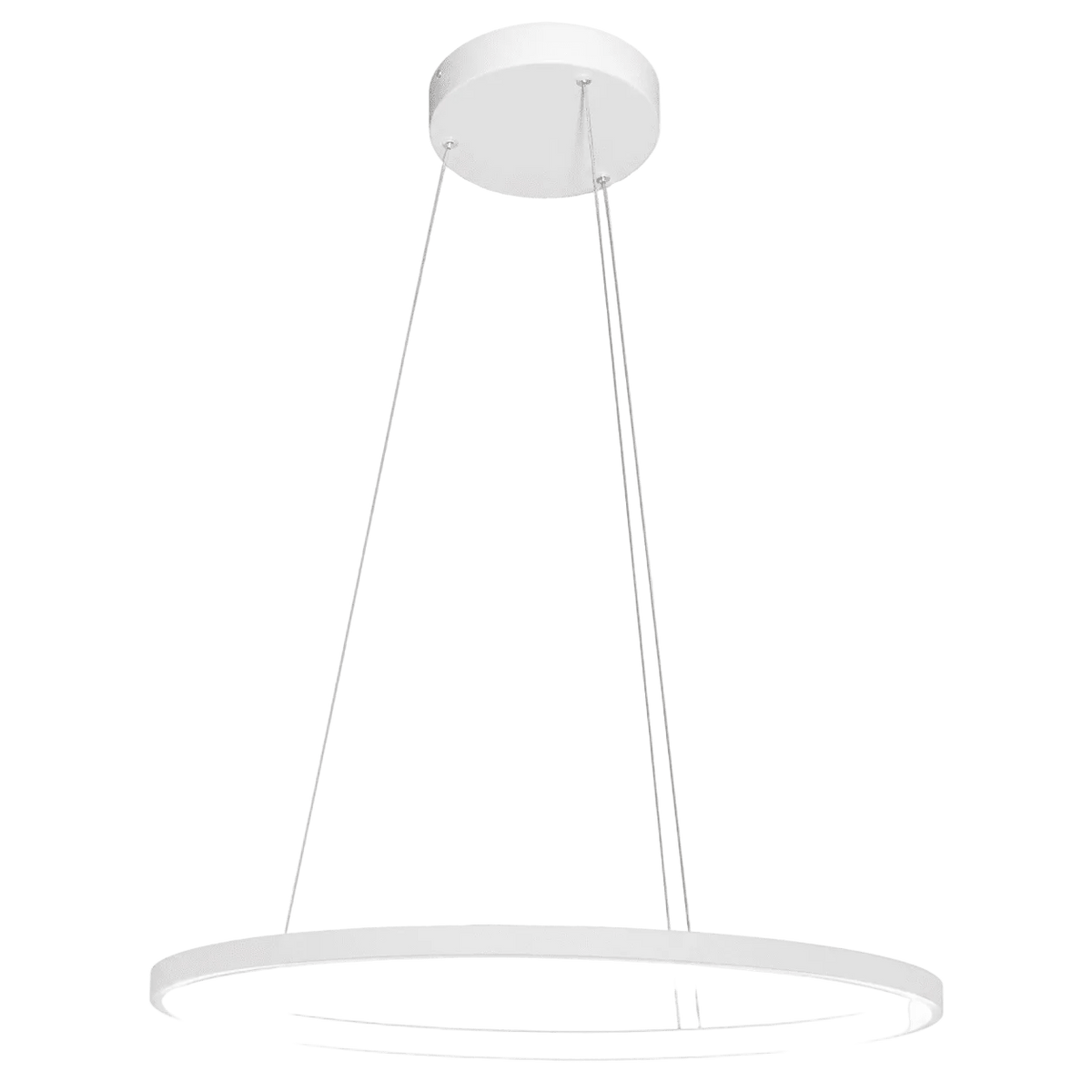 29W Warm White 80cm White Ring Pendant Light