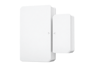 SONOFF Wi-Fi door/window sensor set on a transparent background.