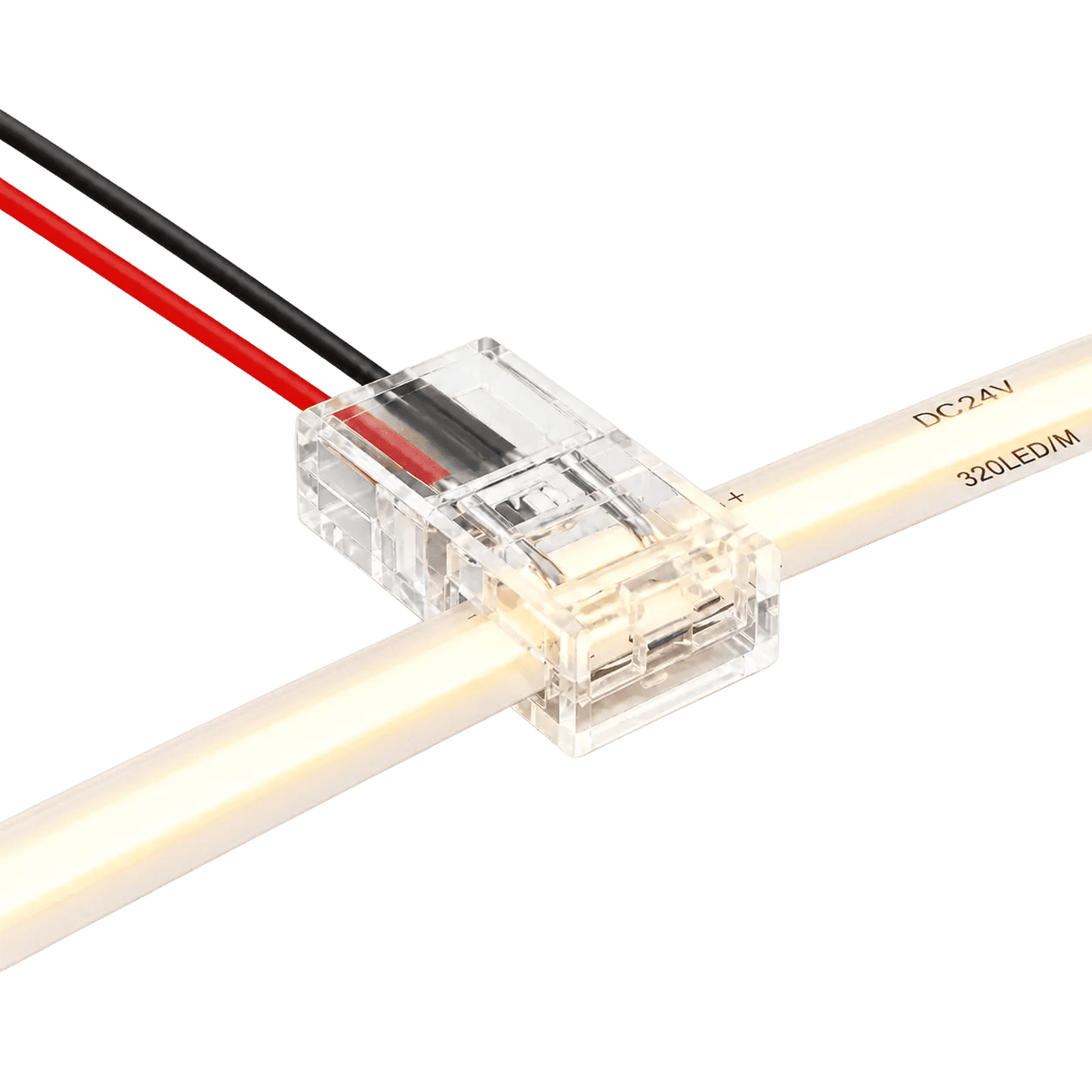 8mm Strip to Wire Side Connector - 10 Pack