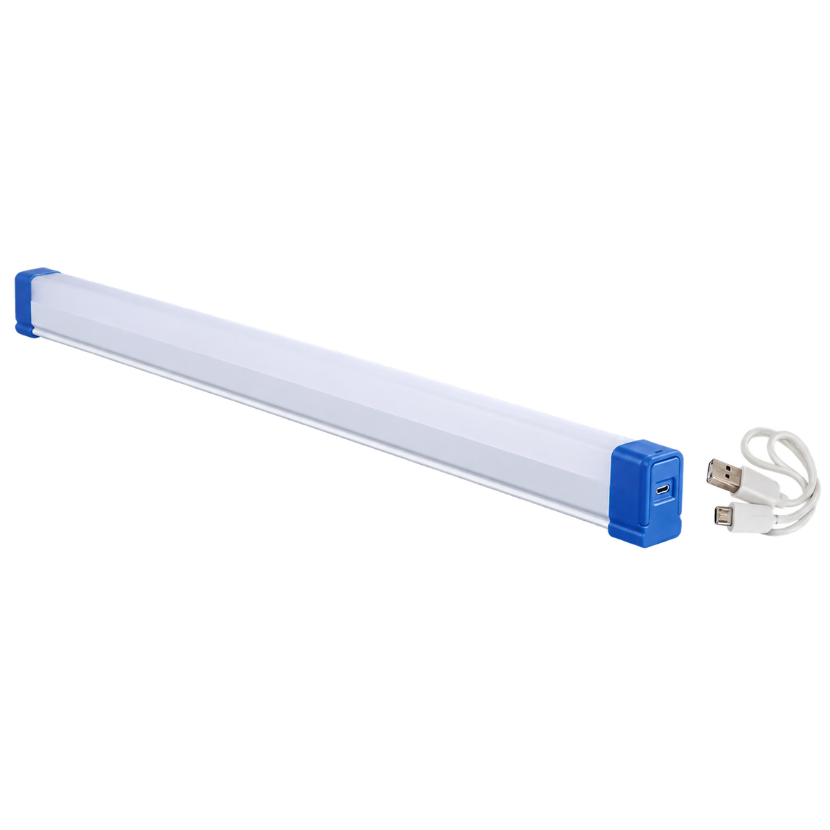6W Portable Emergency LED Lamp with USB Charging - 170mm