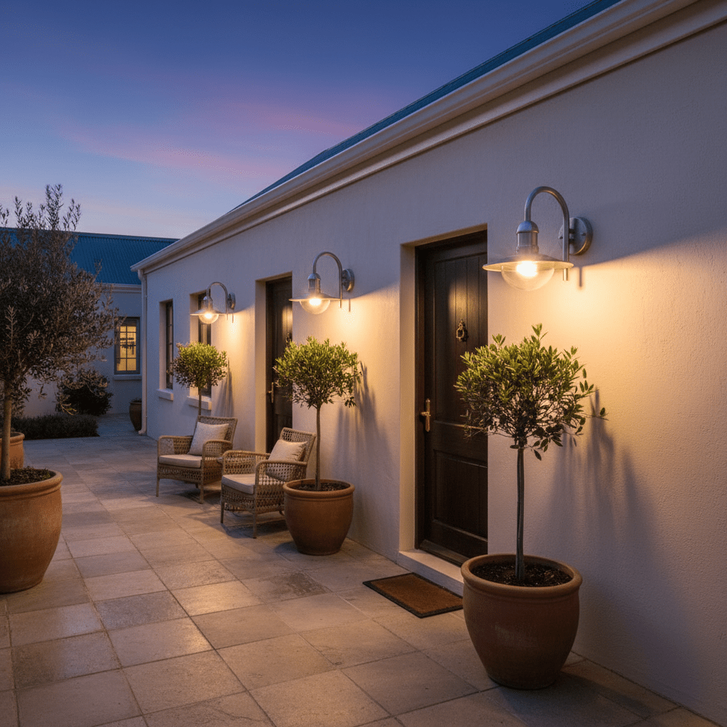 Plinney Stainless Steel Outdoor Wall Light