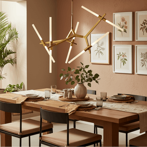 Saber 10 Gold Pendant Light