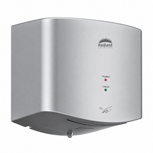 Silver High-Speed Hand Dryer, 550W Motor