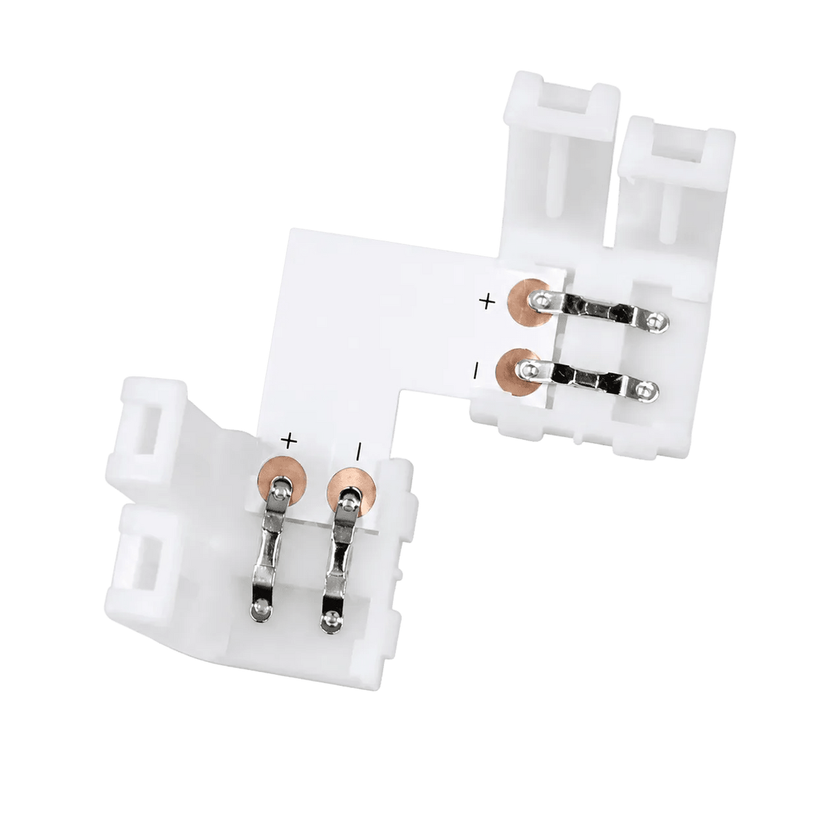 LED Strip Light Snap Connector – 3528 (8mm) / L-shape