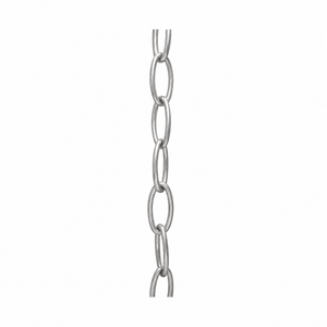 Satin Chrome Lighting Chain 5mm - additional product image