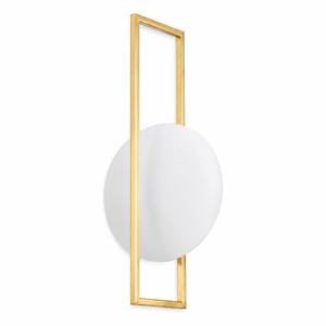Frasier Rectangular LED Wall Light - Gold