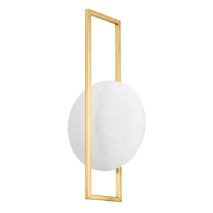Frasier Rectangular LED Wall Light - Gold