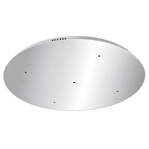 Indoor Ceiling Light Plate - Chrome / 80cm