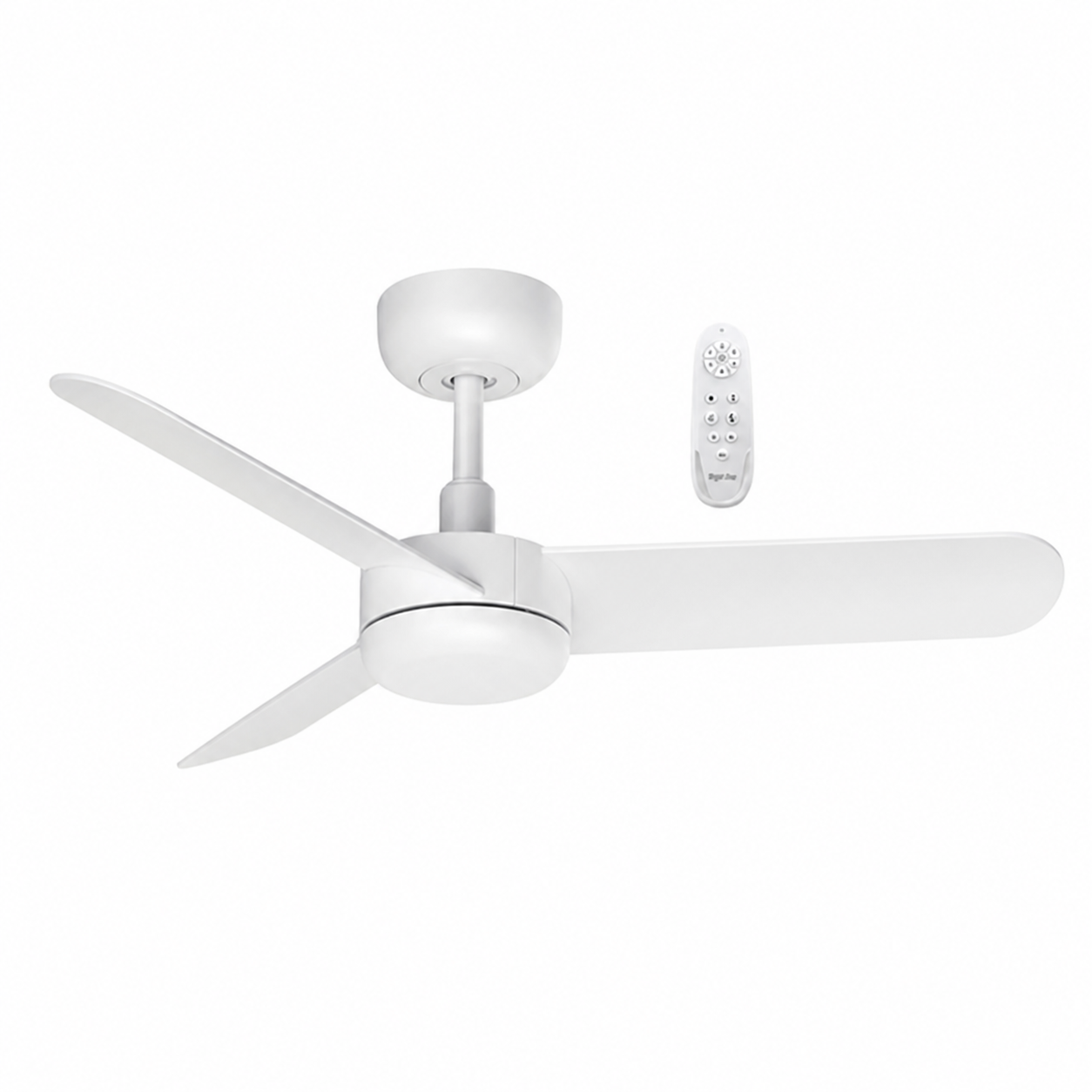 Alaric 3 Blade 35" White Ceiling Fan