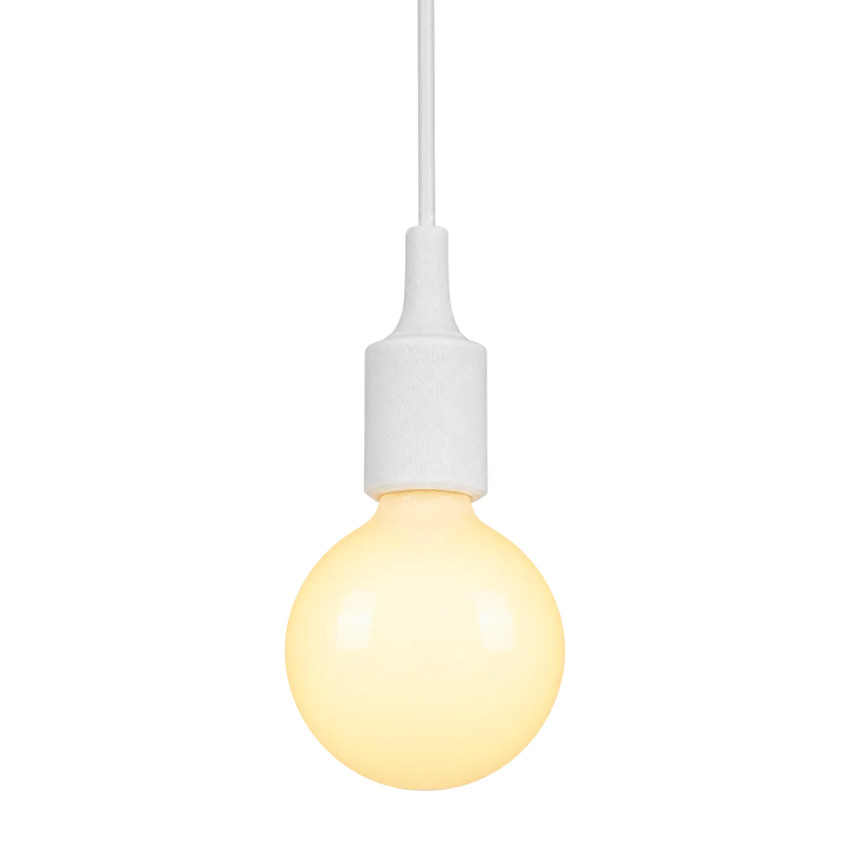 LED Pendant - Silicone - White