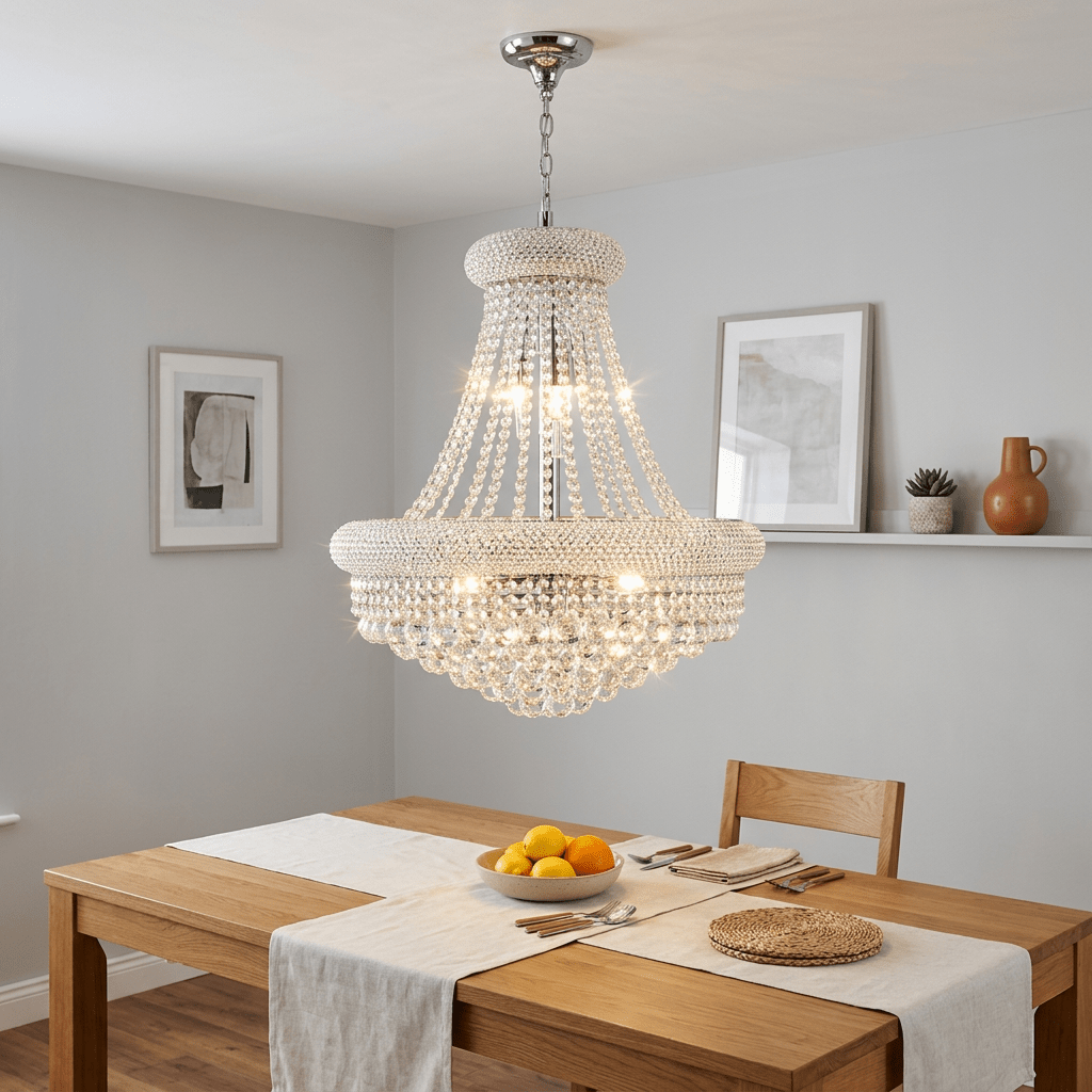 Grand Medium Basket Chandelier