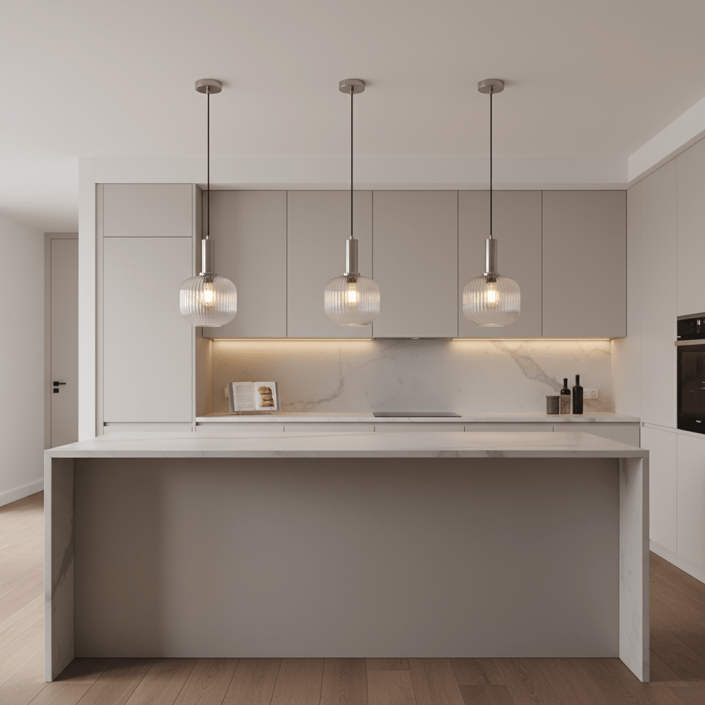 40W Jackie Cut Glass Pendant