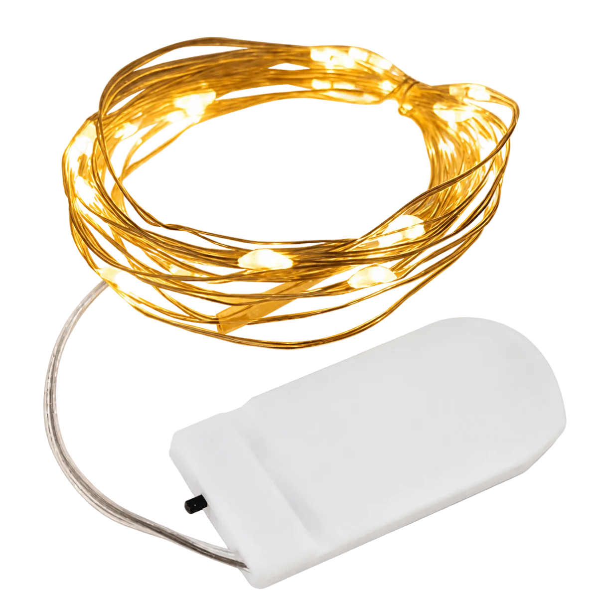 LED Fairy Lights - 2 Meter / Battery Operated - Warm White