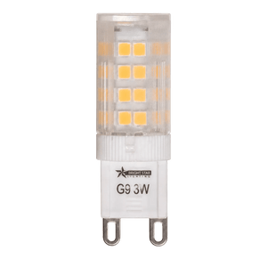 3W White LED Bulb – G9, 2700K Warm White