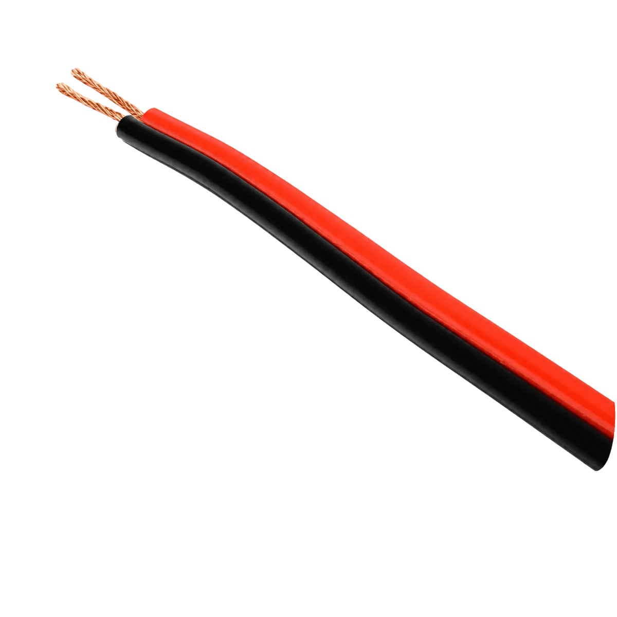 LED Strip Light Red-Black Ripcord (0.5mm)