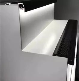 LED Stair / Step Profile Black - Downlight - Future Light - LED Lights South Africa