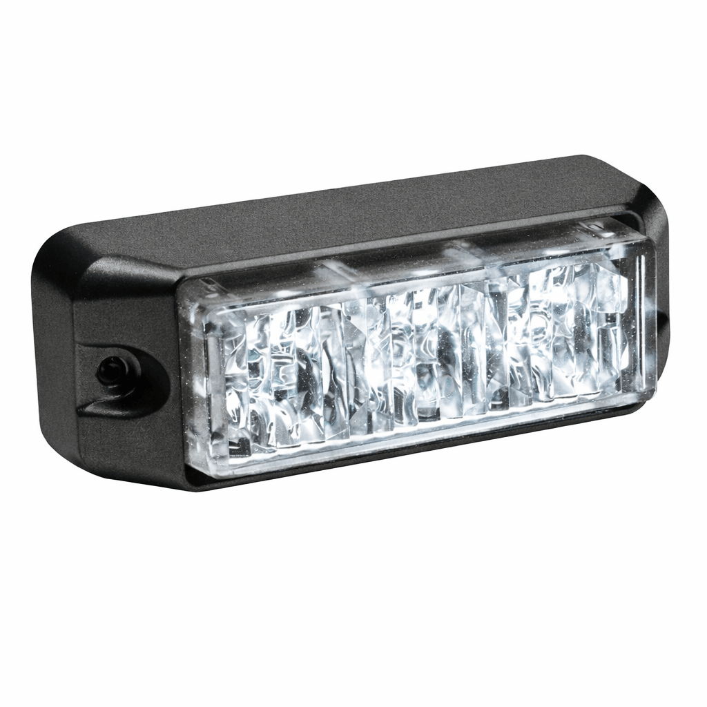 Rectangular LED light bar on a white background