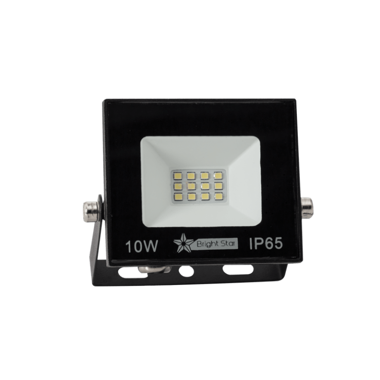 10W Black LED Flood Light IP65 6000K
