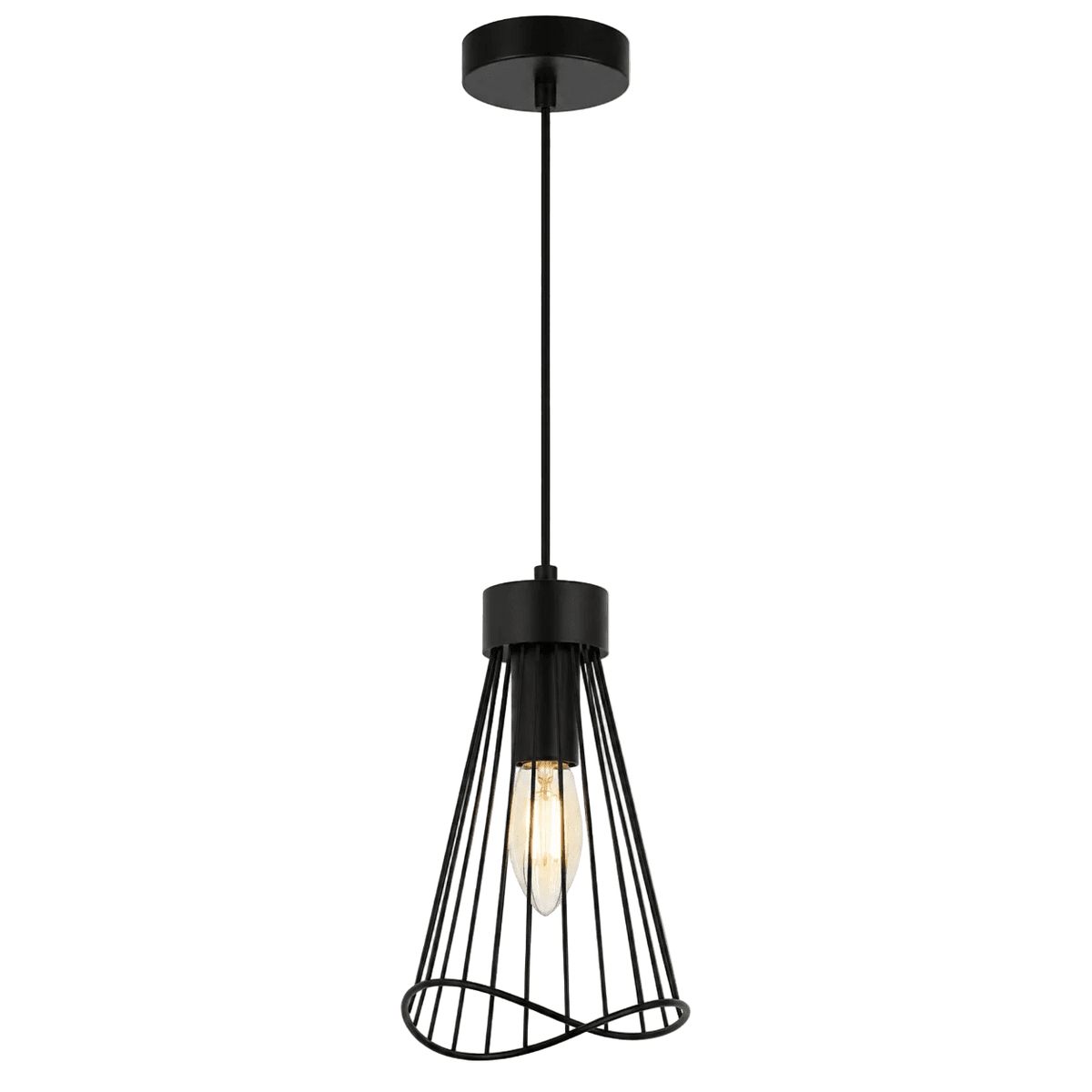 Sensu Mesh Black Pendant Light