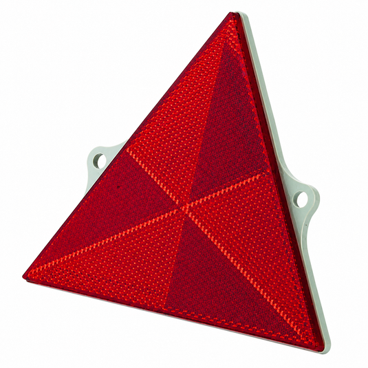 Triangular Vehicle Reflector - Red