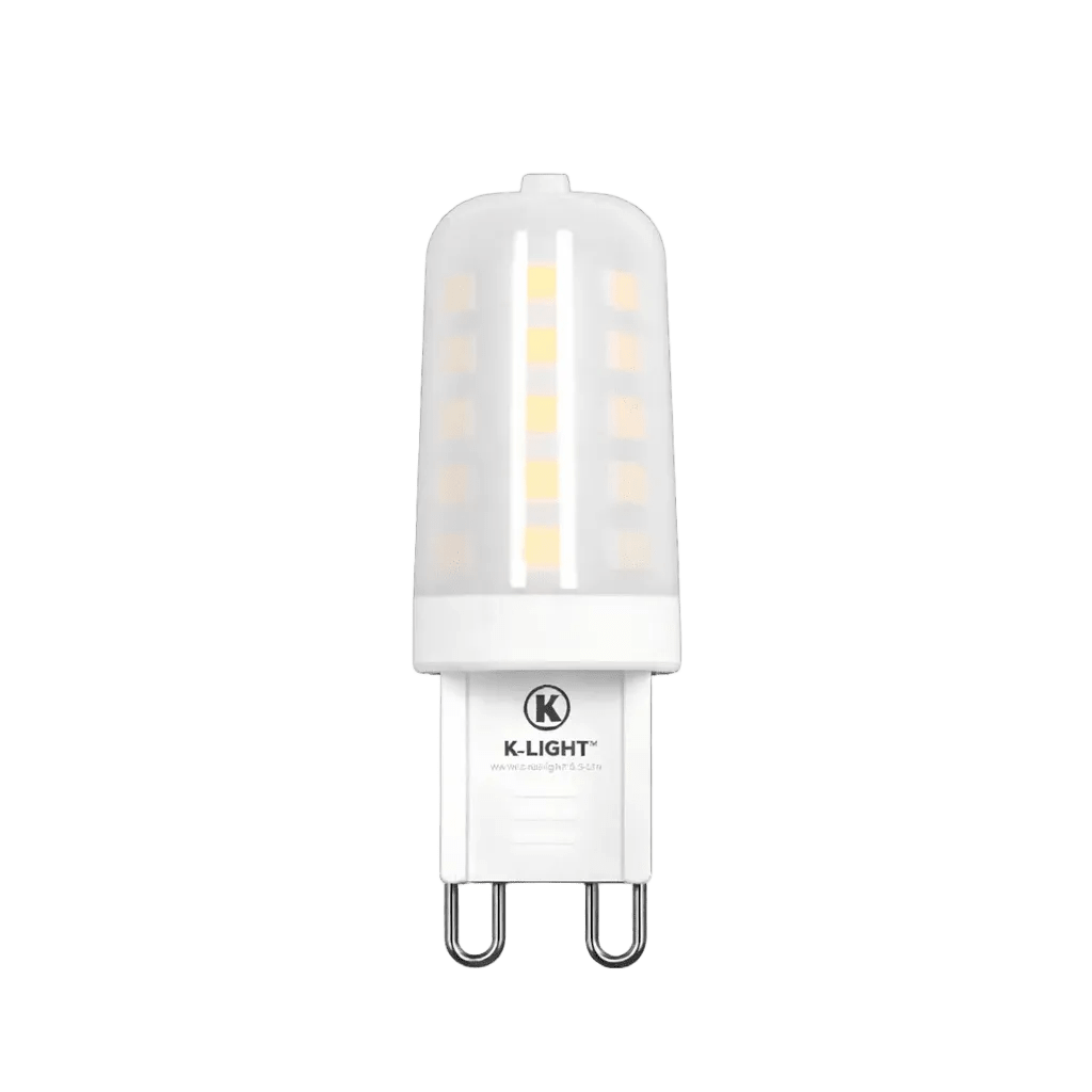 3.5W Clear LED Bulb – G9, 3000K Warm White