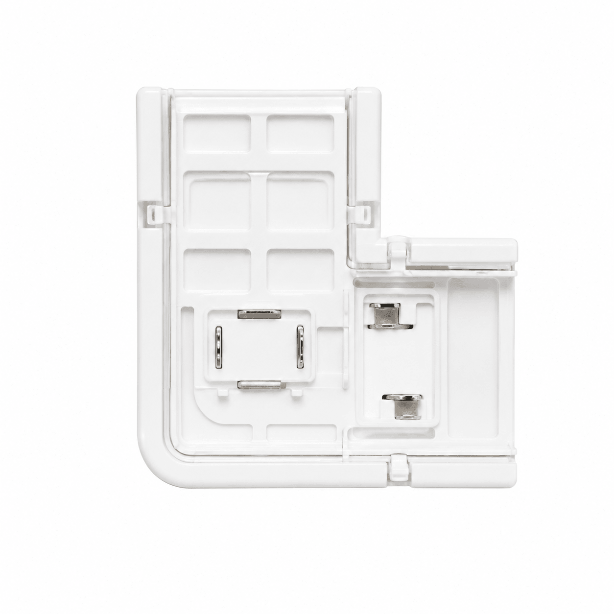 L-shape connector for 10mm IP65 COB strip light, showcasing a clean design for seamless 90° turns.