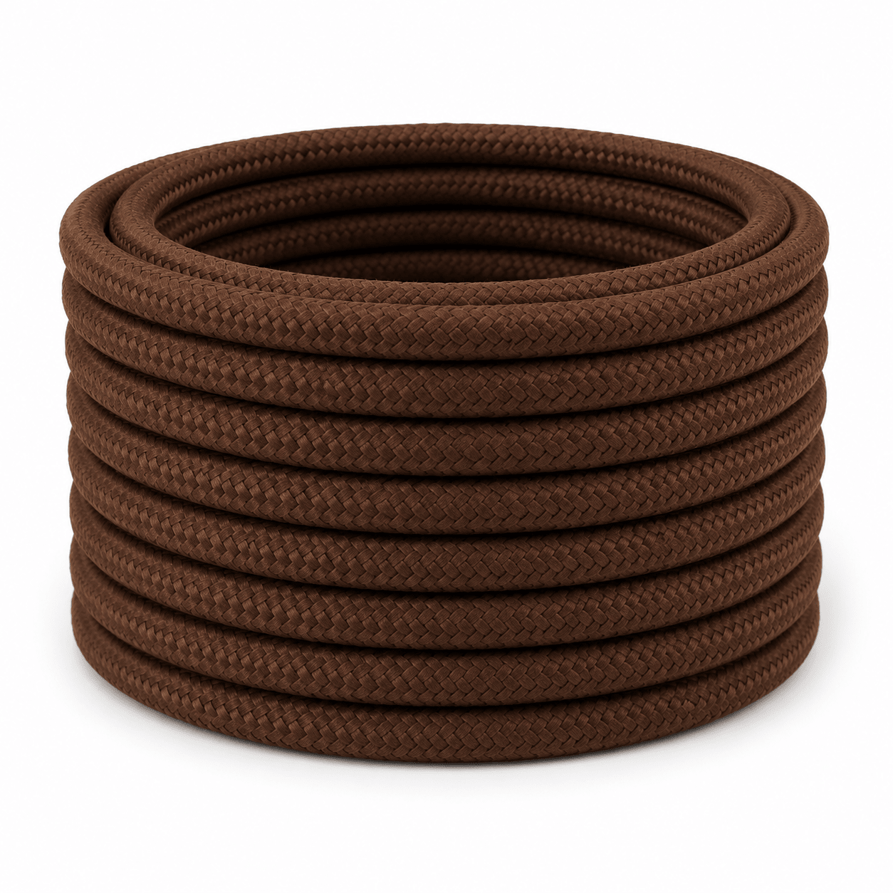 Canvas 3 Core Cable - Brown 20m Roll