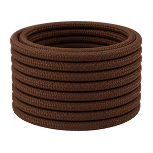 Canvas 3 Core Cable - Brown 20m Roll