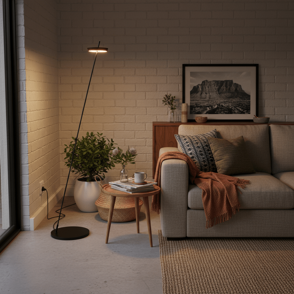 Torus Rechargeable LED Floor Lamp - Black