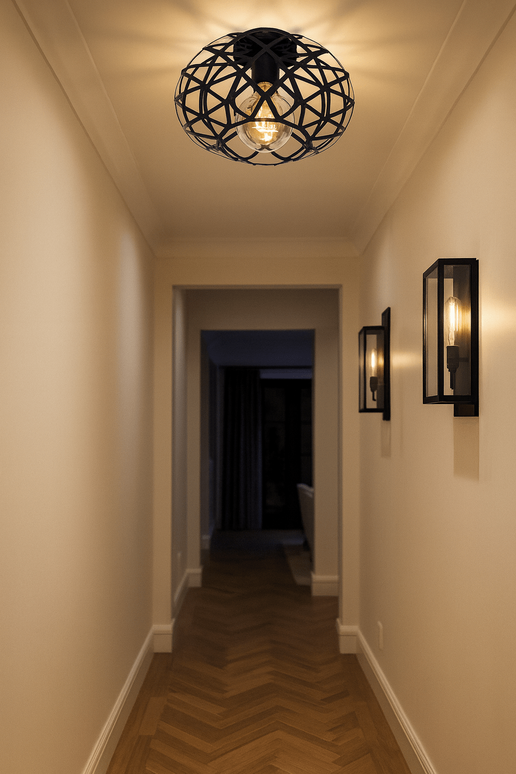 Nest LED Ceiling Light - Black