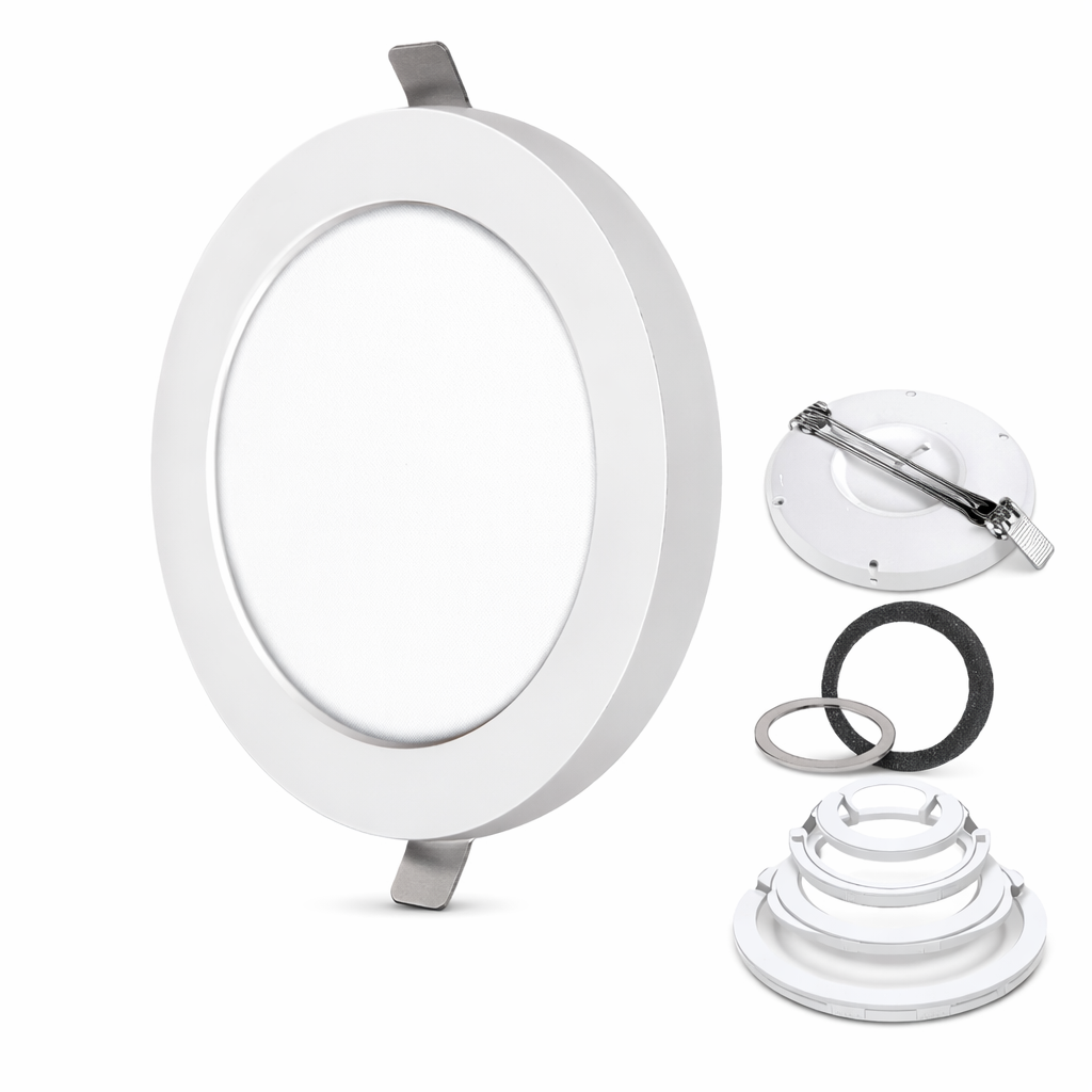 Iris 12W CCT & Dimmable LED Ceiling Panel Light