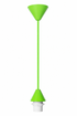 Pendant - Ceiling Conical Rose Kit Silicon Lamp Cup - Green