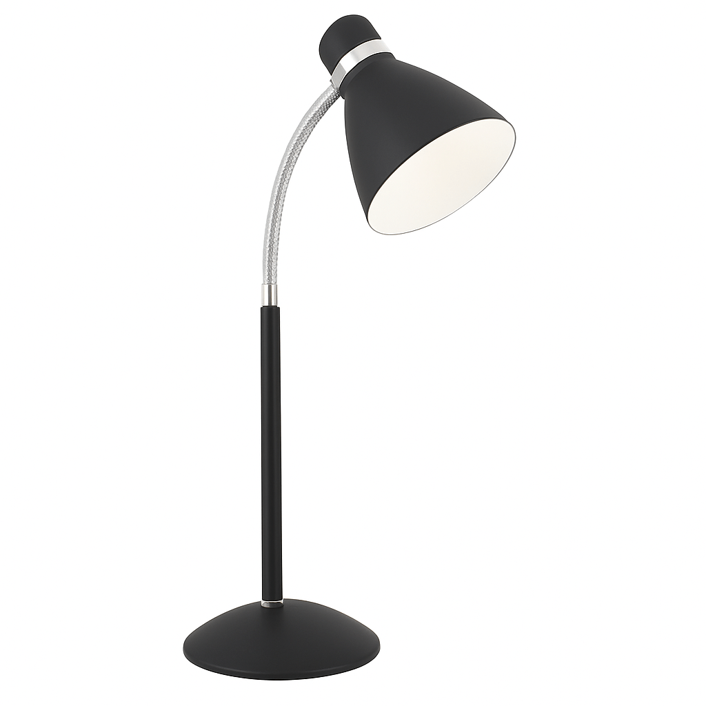 Metal Desk Lamp with Flexi Arm