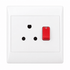 White Dedicated Plug 4x4 16A
