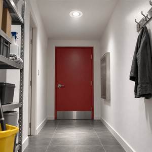 4000K Cool White Downlight 5W LED 400lm shown installed in a lifestyle setting