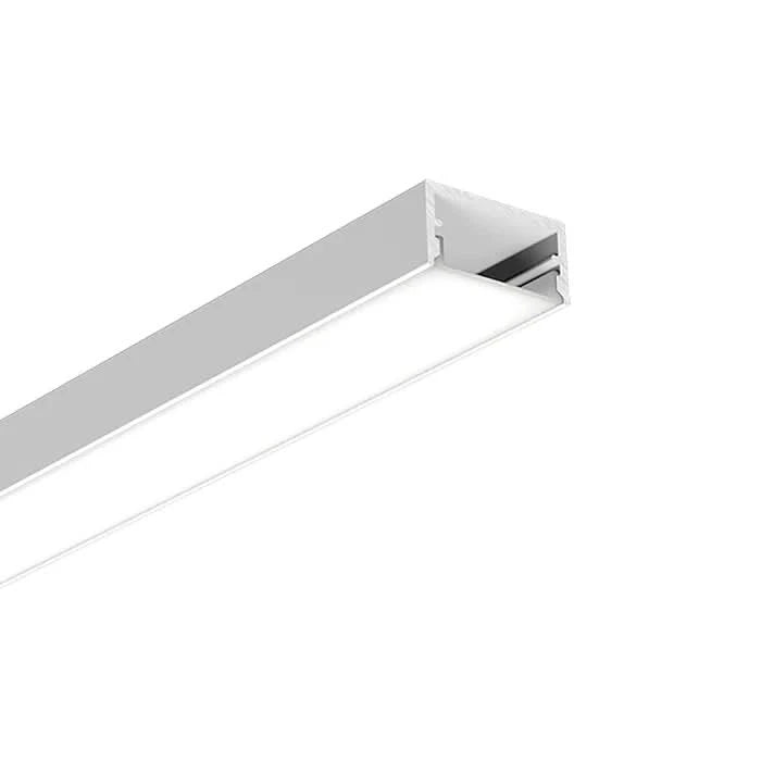 LED Extrusion - 20 x 10mm Surface Profile Complete (3m)