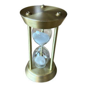 Gold Hourglass: 15 - Minute Timer - Days Of Our Lives - Future Decor