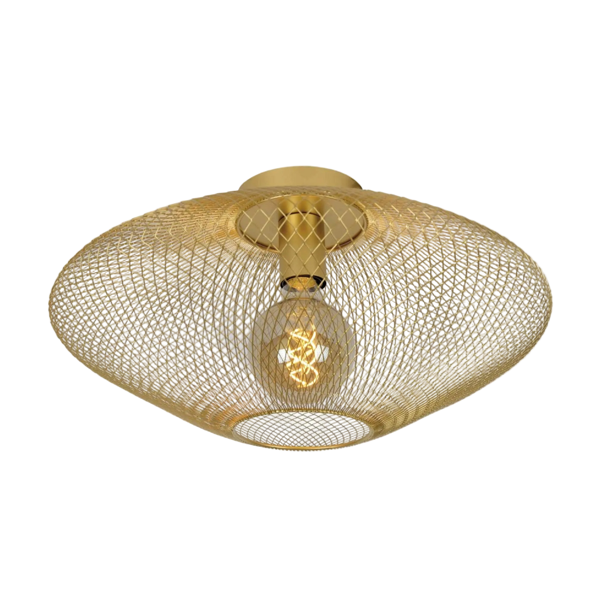 Slade Gold Mesh Ceiling Light