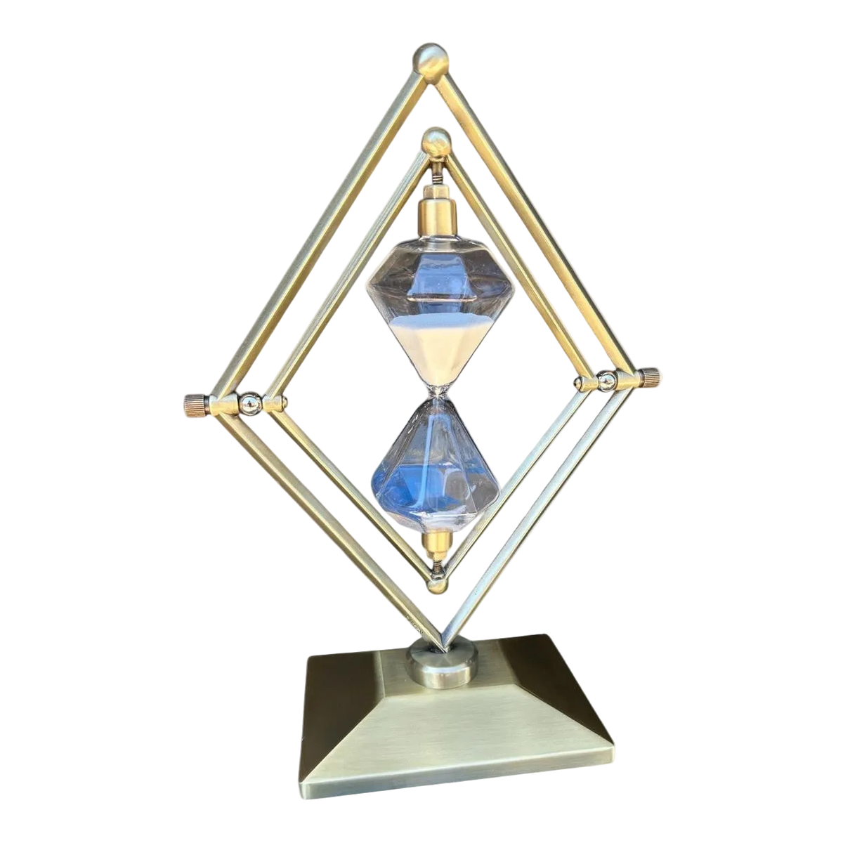 Golden Diamond Sand Clock