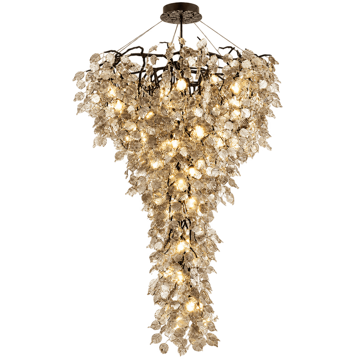 Grand Cascade Chandelier - Black