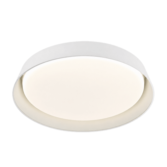 Aura 450 White Ceiling Light - 3CCT, 30W, Dimmable