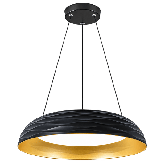 Dunes 500 Black / Gold Pendant Light - 3CCT, 28W, Dimmable