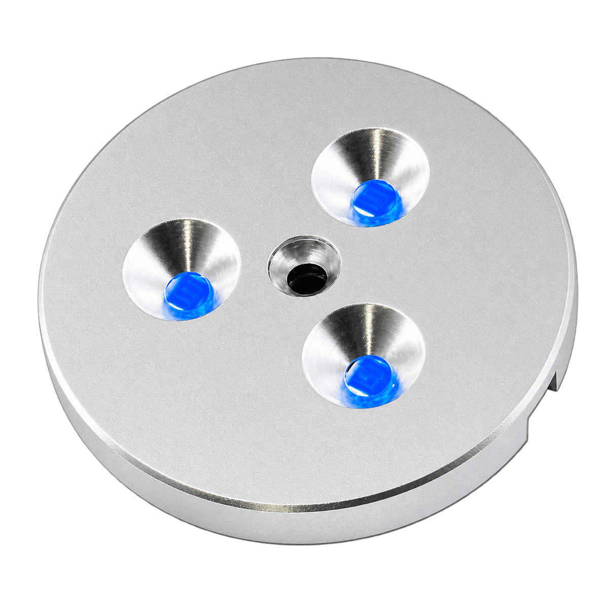 LED Cabinet Light - 3 LED Puck Light - Blue