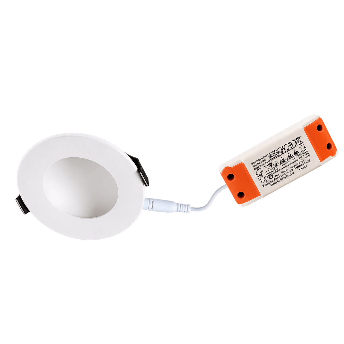 230V 12W SMD LED Downlight, Dimmable, (Indirect Light) - White