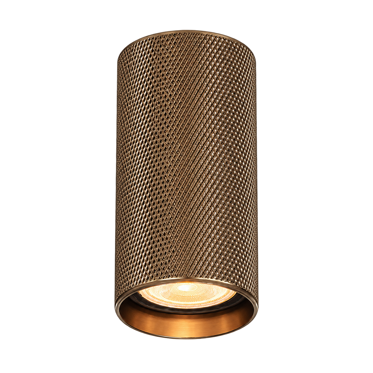 Annealed Bronze Surface-Mounted GU10 Downlight - Boston