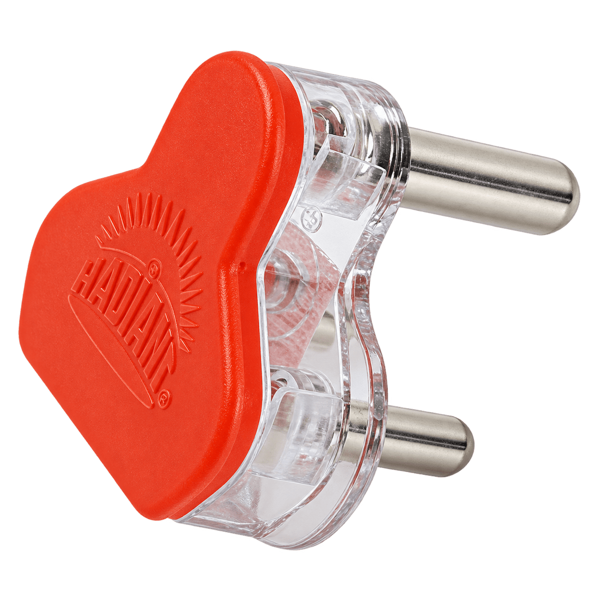 Red Plastic Plug Top IP20