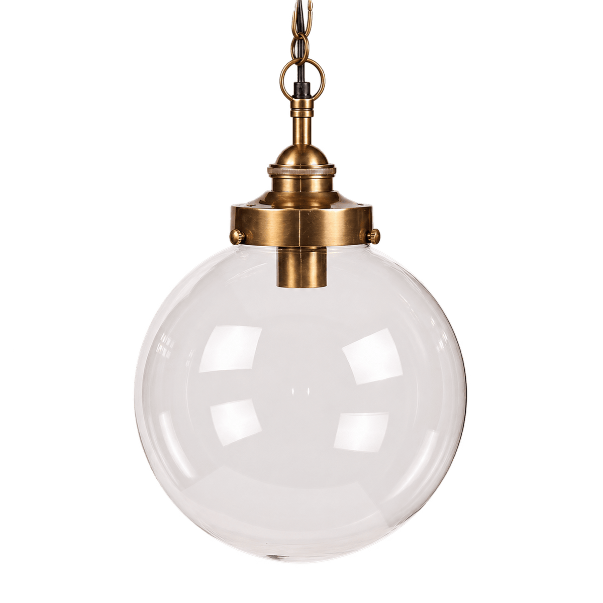 Celeste Hanging Lamp Antique Brass