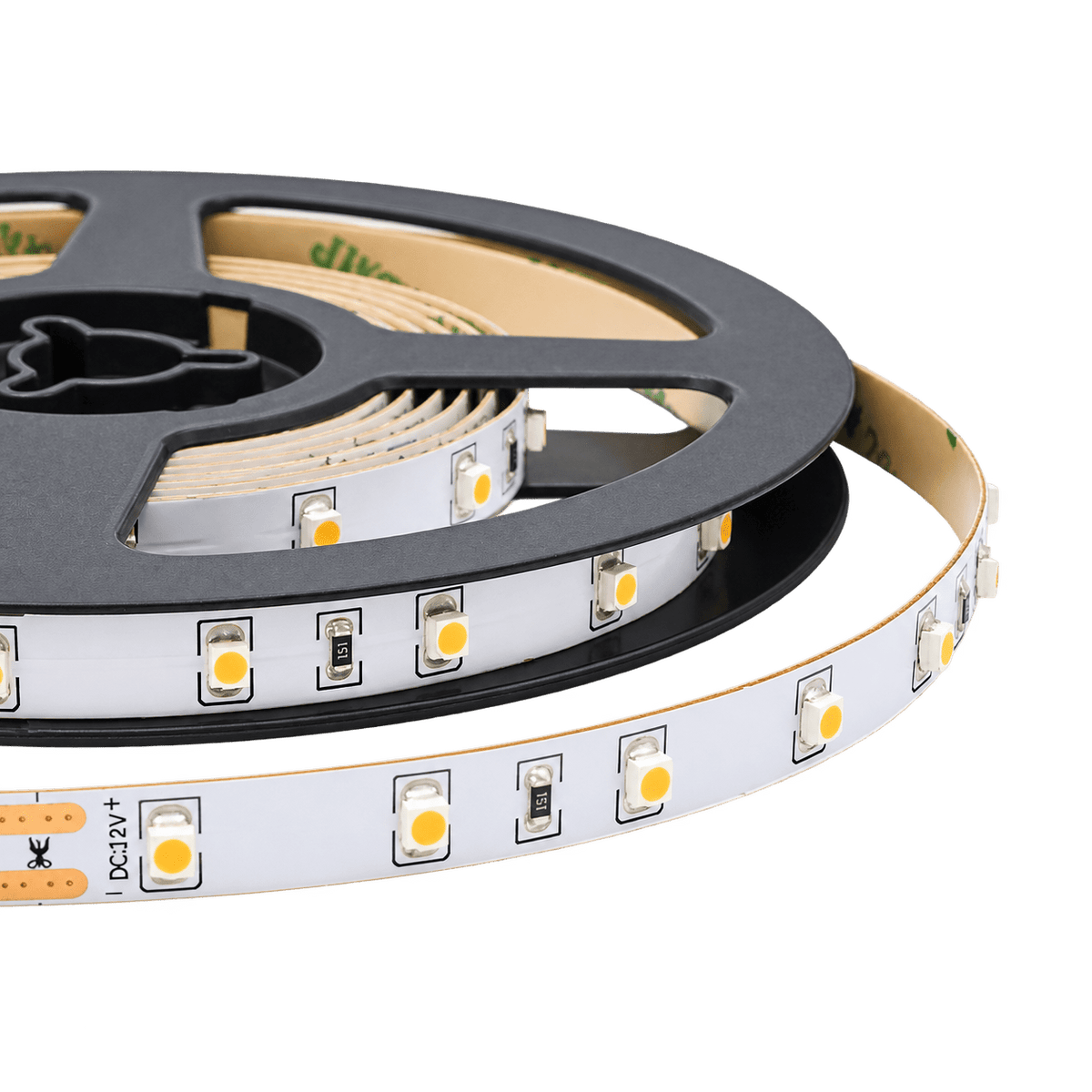 LED Striplight 12V - 3528 IP20 (5m) - Dark Orange