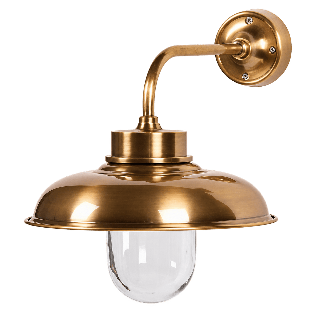 Danube Wall Lamp Antique Brass